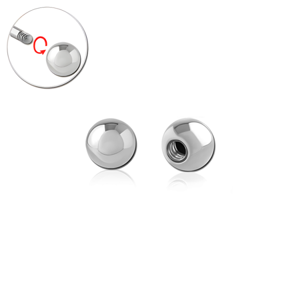 Chirurgenstahl 316L – Micro-Schraubkugel