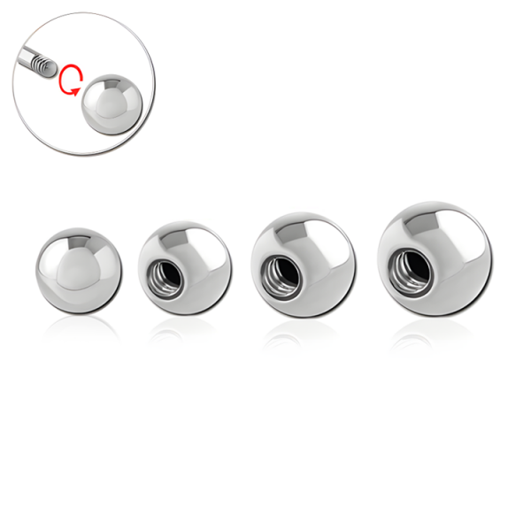Chirurgenstahl 316L – Micro-Schraubkugel