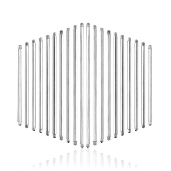 Chirurgenstahl 316L – Barbell ohne Kugeln