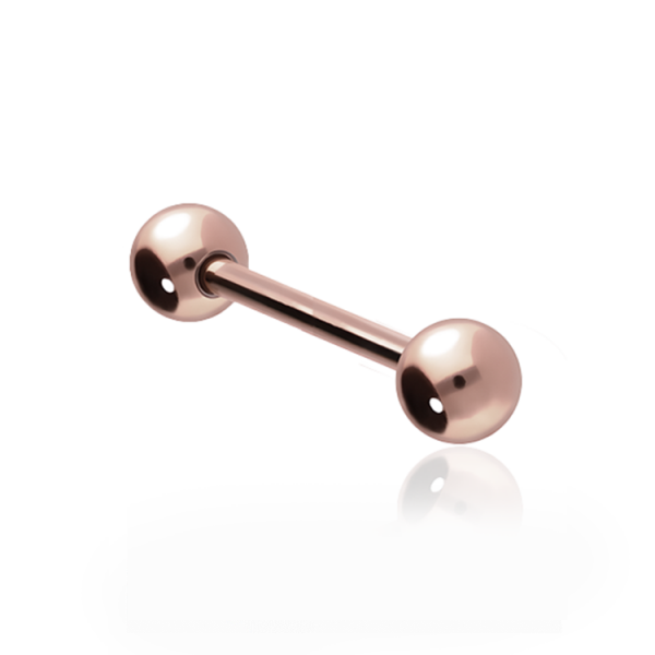 Chirurgenstahl 316L – Micro-Barbell mit Kugeln & PVD-Beschichtung