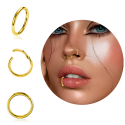 18 Karat Gold – Segmentring Clicker 