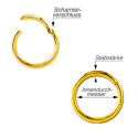 18 Karat Gold – Segmentring Clicker 