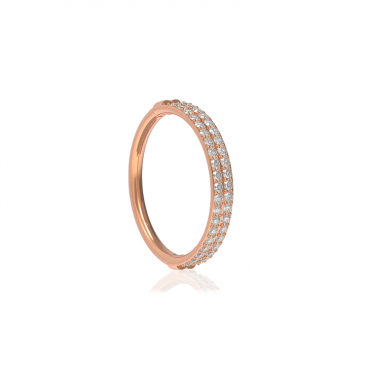 Chirurgenstahl 316L – Conch Segmentring-Clicker mit Premium-Zirkonia & PVD-Beschichtung 