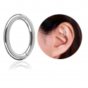  Chirurgenstahl 316L – Rook Segmentring Clicker mit rundem Profil