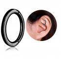  Chirurgenstahl 316L – Rook Segmentring Clicker mit rundem Profil & PVD-Beschichtung 