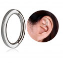  Chirurgenstahl 316L – Rook Segmentring Clicker mit rundem Profil