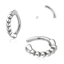 Chirurgenstahl 316L – Rook Segmentring Clicker 