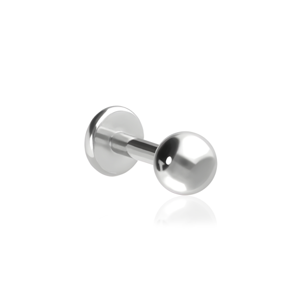 Chirurgenstahl 316L – Micro Labret mit Schraubkugeln 