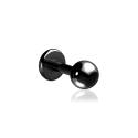 Chirurgenstahl 316L – Micro Labret mit Schraubkugeln und PVD-Beschichtung