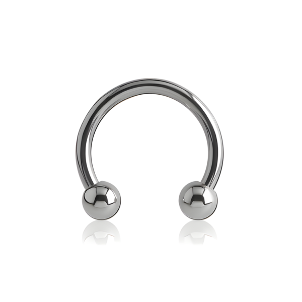 Chirurgenstahl 316L – Micro-Hufeisenringe mit Schraubkugeln