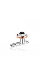 Titan G23 – Dermal Anchor mit 3 Löchern mit Premium-Kristall-Disc & PVD-Beschichtung