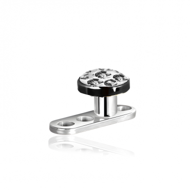 Titan G23 – Dermal Anchor mit Epoxy-Disc & PVD-Beschichtung 